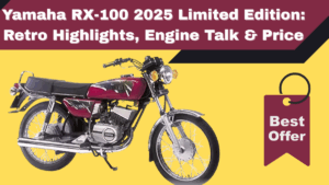 Yamaha RX-100 2025 Limited Edition: Retro Highlights, Engine Talk & Price