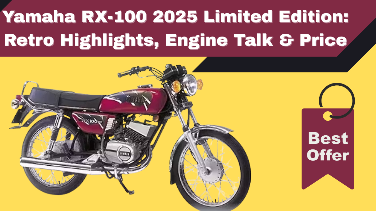 Yamaha RX-100 2025 Limited Edition: Retro Highlights, Engine Talk & Price