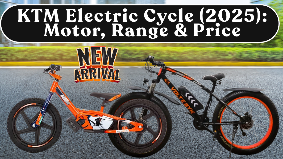 KTM Electric Cycle (2025): Motor, Assist Modes, Range & Price