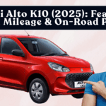 Maruti Alto K10 (2025): Features, Real Mileage & On-Road Price