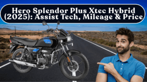 Hero Splendor Plus Xtec Hybrid (2025): Assist Tech, Mileage & Price