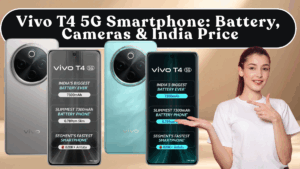 Vivo T4 5G Smartphone: Battery, Cameras & India Price