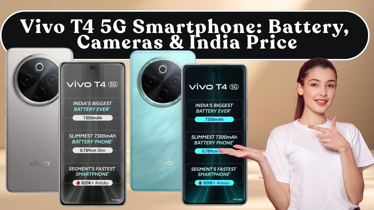 Vivo T4 5G Smartphone: Battery, Cameras & India Price
