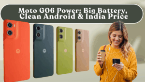 Moto G06 Power: Big Battery, Clean Android & India Price