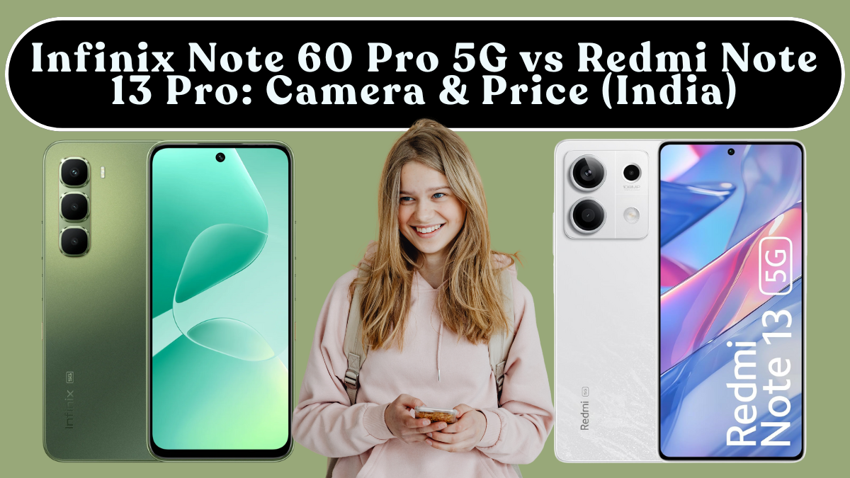 Infinix Note 60 Pro 5G vs Redmi Note 13 Pro: Camera, Performance & Price (India)