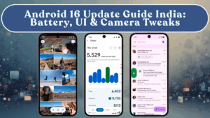Android 16 Update Guide India: Battery, UI & Camera Tweaks