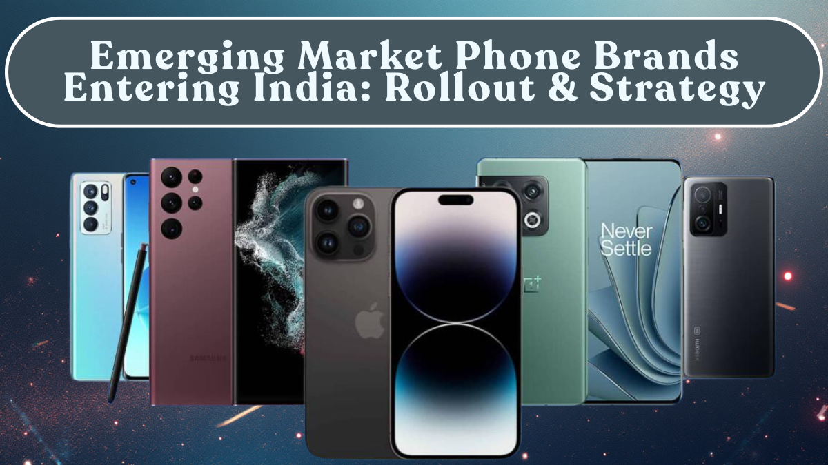 Emerging Market Phone Brands Entering India: Rollout & Strategy