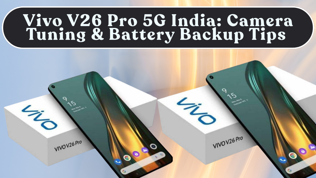 Vivo V26 Pro 5G India: Camera Tuning & Battery Backup Tips You Must Try