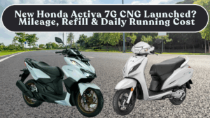 New Honda Activa 7G CNG Launched? Mileage, Refill & Daily Running Cost in India