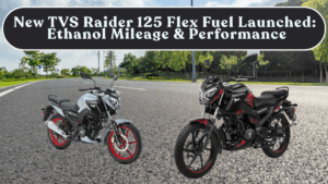 New TVS Raider 125 Flex Fuel Launched: Ethanol Mileage & Performance Explained in India