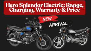 Hero Splendor Electric 2025 Update: Range, Charging, Warranty & Price