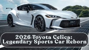 2026 Toyota Celica: Legendary Sports Car Reborn