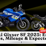 Suzuki Gixxer SF 2025: Engine, Features, Mileage & Expected Price