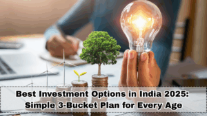 Best Investment Options in India 2025: Simple 3-Bucket Plan for Every Age