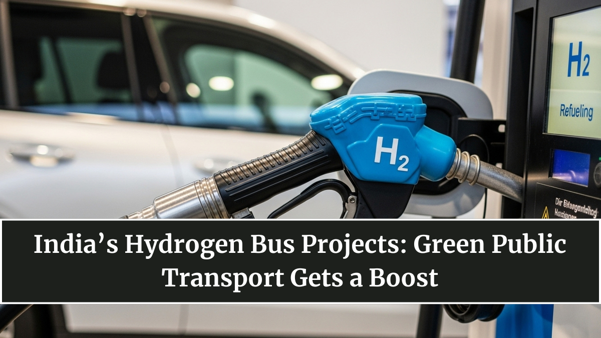 India’s Hydrogen Bus Projects: Green Public Transport Gets a Boost
