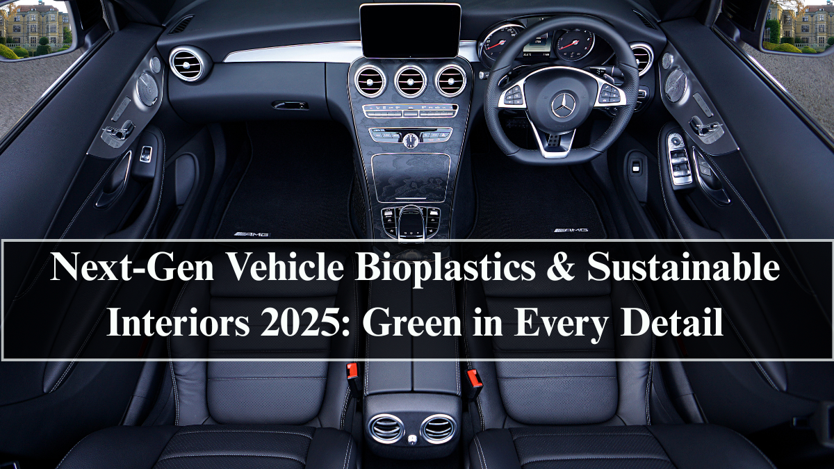 Next-Gen Vehicle Bioplastics & Sustainable Interiors 2025: Green in Every Detail