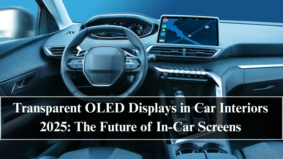 Transparent OLED Displays in Car Interiors 2025: The Future of In-Car Screens