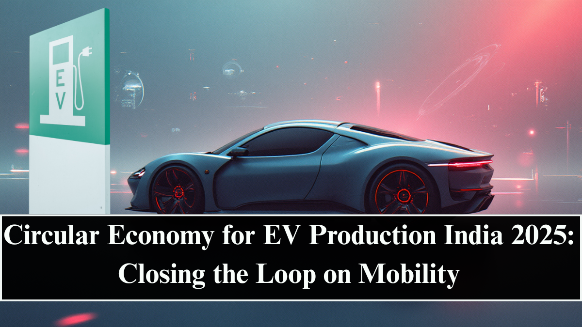 Circular Economy for EV Production India 2025: Closing the Loop on Mobility