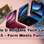 Foldable & Rollable Tech Launches 2025 – Form Meets Function