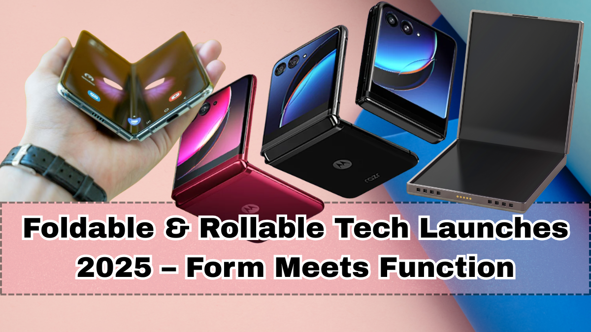 Foldable & Rollable Tech Launches 2025 – Form Meets Function