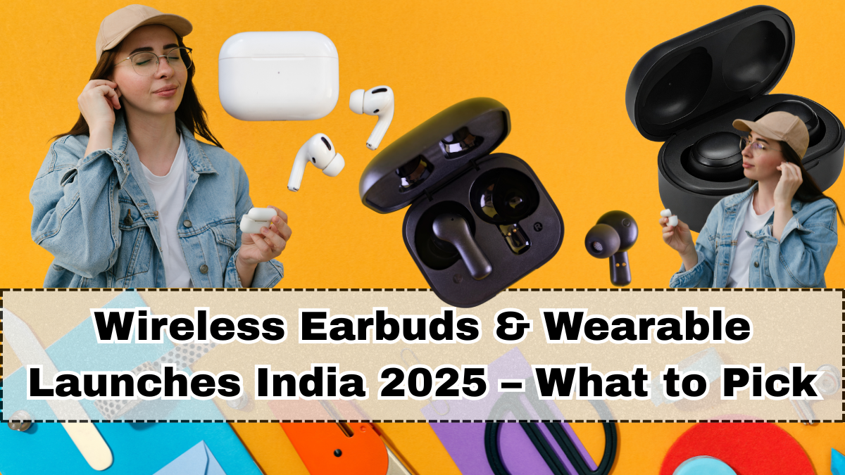Wireless Earbuds & Wearable Launches India 2025 – What to Pick