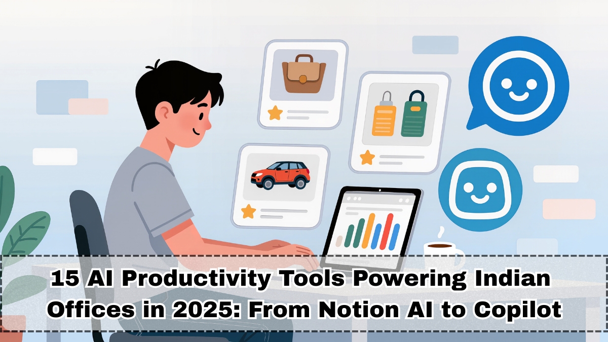 15 AI Productivity Tools Powering Indian Offices in 2025: From Notion AI to Copilot