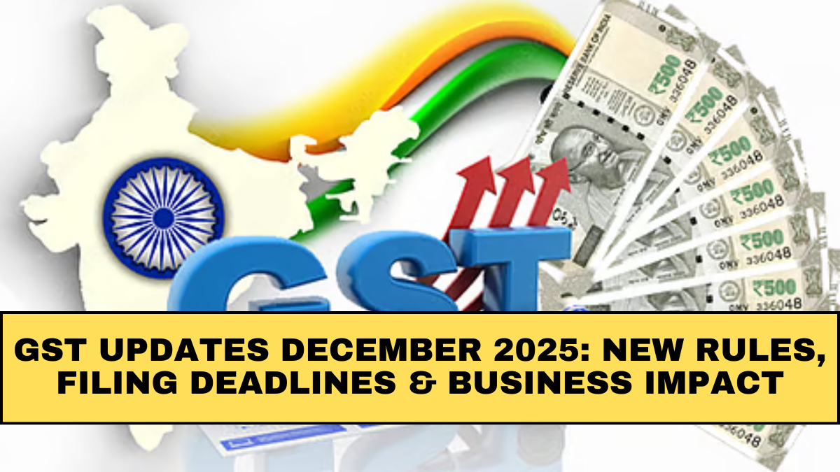 GST Updates December 2025: New Rules, Filing Deadlines & Business Impact