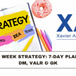 XAT Last Week Strategy: 7-Day Plan for QA, DM, VALR & GK