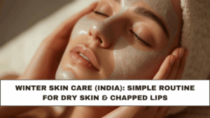 Winter Skin Care (India): Simple Routine for Dry Skin & Chapped Lips
