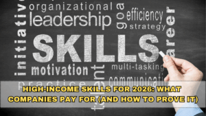 High-Income Skills for 2026: What Companies Pay For (and How to Prove It)