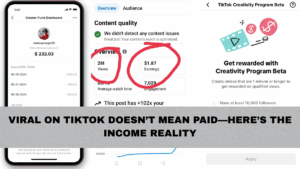Viral on TikTok Doesn’t Mean Paid—Here’s the Income Reality