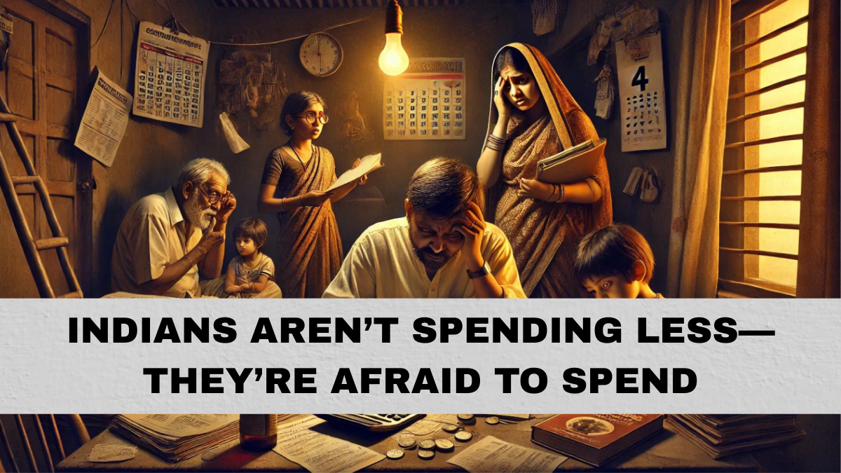 Indians Aren’t Spending Less—They’re Afraid to Spend