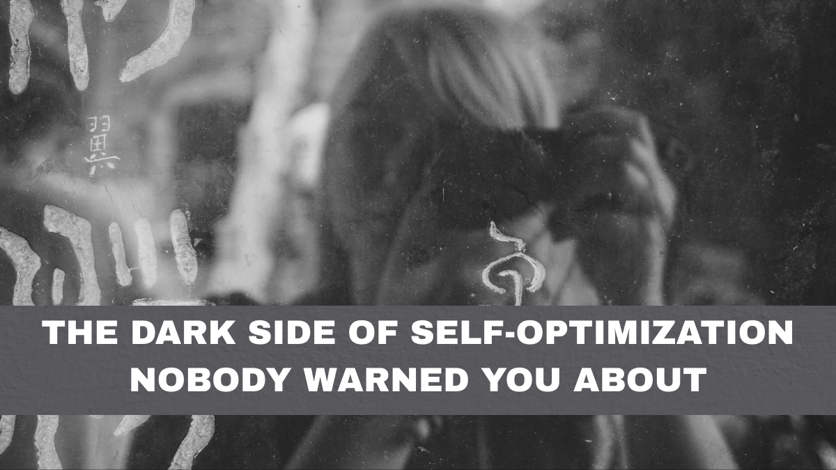 The Dark Side of Self-Optimization Nobody Warned You About