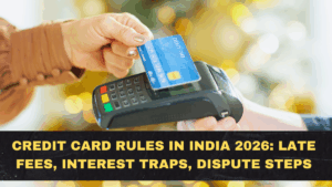 Credit Card Rules in India 2026: Late Fees, Interest Traps, Dispute Steps, and RBI Complaint Escalation Guide