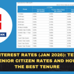 HDFC FD Interest Rates (Jan 2026): Tenure-Wise Chart, Senior Citizen Rates and How to Pick the Best Tenure