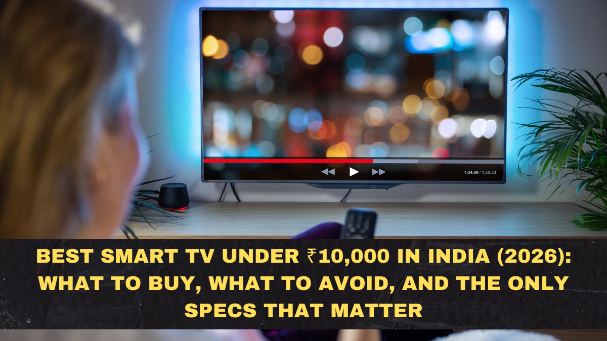 Best Smart TV Under ₹10,000 in India (2026): What to Buy, What to Avoid, and the Only Specs That Matter
