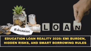 Education Loan Reality in India 2026: EMI Burden, Hidden Risks, and Smart Borrowing Rules