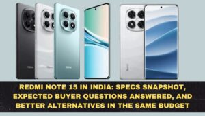 Redmi Note 15 in India: Specs Snapshot, Expected Buyer Questions Answered, and Better Alternatives in the Same Budget