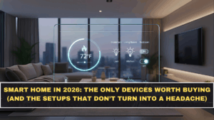 Smart Home in 2026: The Only Devices Worth Buying (and the Setups That Don’t Turn Into a Headache)