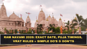 Ram Navami 2026: Exact Date, Puja Timings, Vrat Rules + Simple Do’s & Don’ts