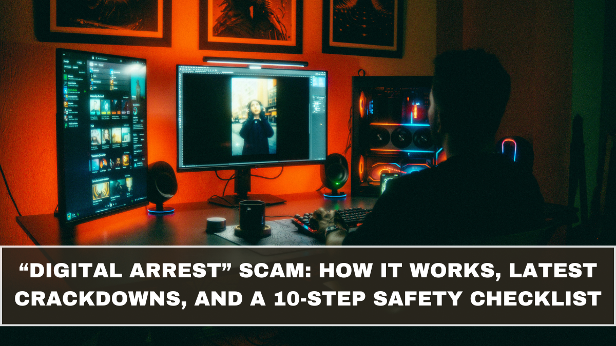 “Digital Arrest” Scam: How It Works, Latest Crackdowns, and a 10-Step Safety Checklist