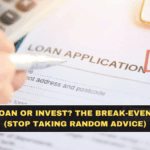 Prepay Loan or Invest? The Break-Even Method (Stop Taking Random Advice)