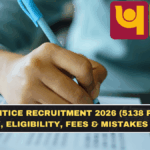 PNB Apprentice Recruitment 2026 (5138 Posts): How to Apply, Eligibility, Fees & Mistakes to Avoid