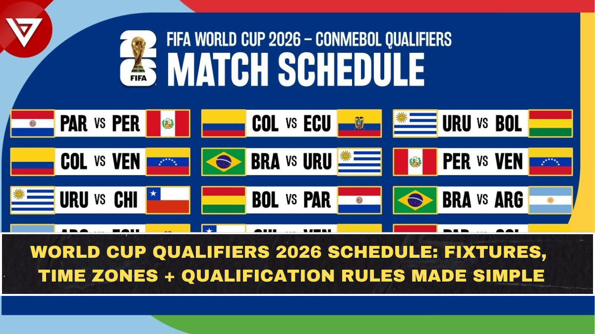 World Cup Qualifiers 2026 Schedule: Fixtures, Time Zones + Qualification Rules Made Simple