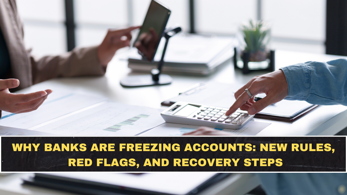 Why Banks Are Freezing Accounts: New Rules, Red Flags, and Recovery Steps
