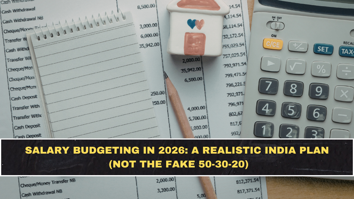 Salary Budgeting in 2026: A Realistic India Plan (Not the Fake 50-30-20)