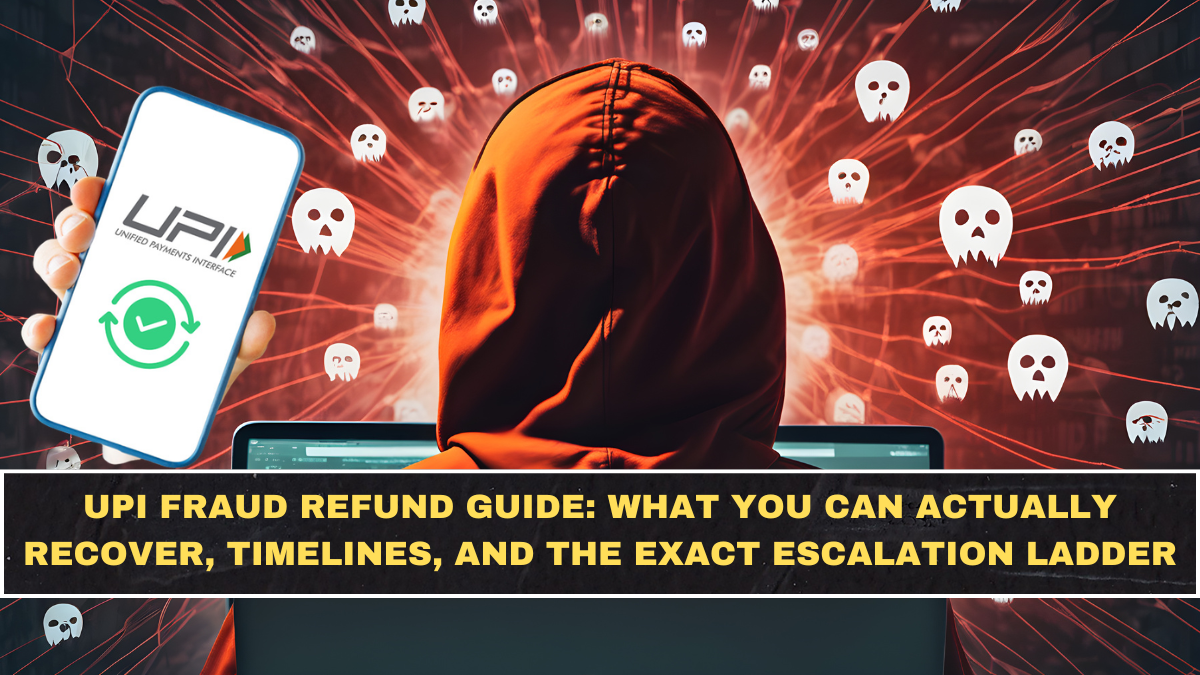 UPI Fraud Refund Guide: What You Can Actually Recover, Timelines, and the Exact Escalation Ladder