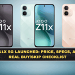 iQOO Z11x 5G Launched: Price, Specs, and the Real Buy/Skip Checklist