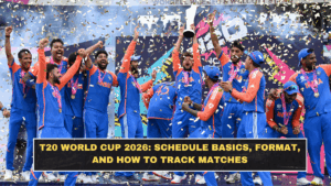 T20 World Cup 2026: Schedule Basics, Format, and How to Track Matches
