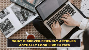 What Discover-Friendly Articles Actually Look Like in 2026